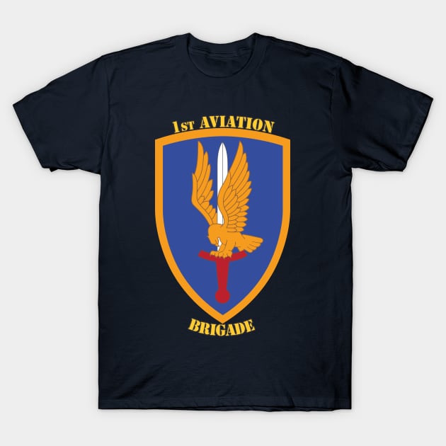 1st Aviation Brigade T-Shirt by MBK